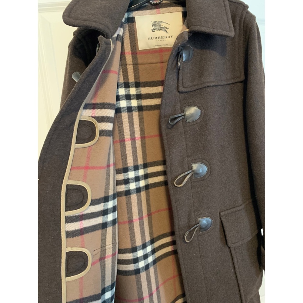 **SEE THIS!!** Men’s BURBERRY Wool Coat Sz 52